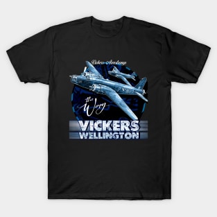 Vickers Wellington  WW2 British Bomber Aircraft T-Shirt